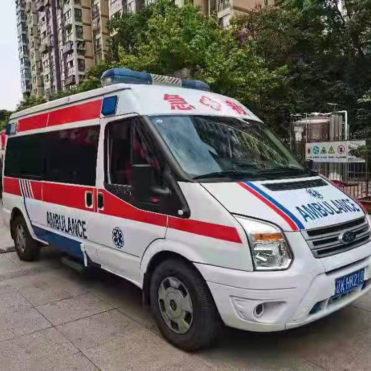 马龙长途救护车护送病人返乡